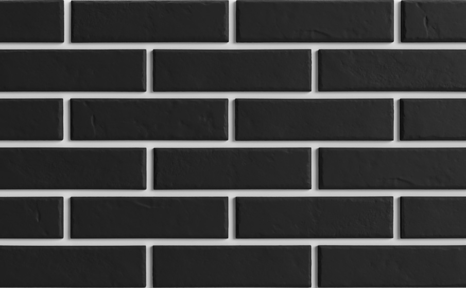 Термопанель ППС с клинкерной плиткой толщиной 8,5 мм BestPoint Classic Graphite 1145*470*80 мм