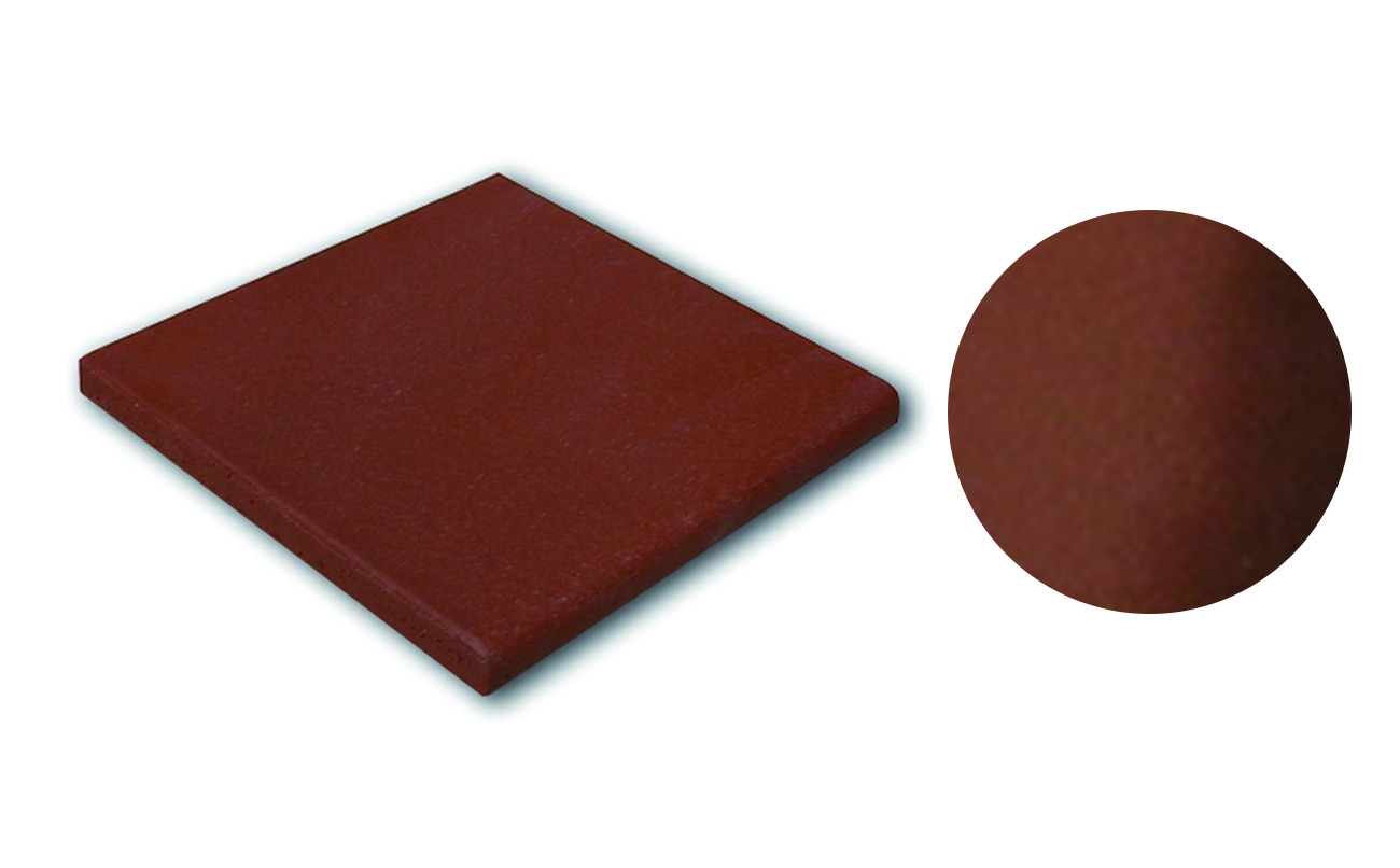 Клинкерная ступень Gres Aragon Quarry Flame Red, 150*150*12 мм