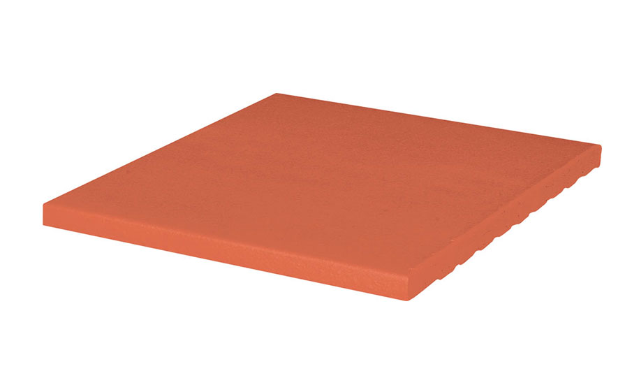 Клинкерная напольная плитка King Klinker 01 Ruby red, 245х245х14 мм