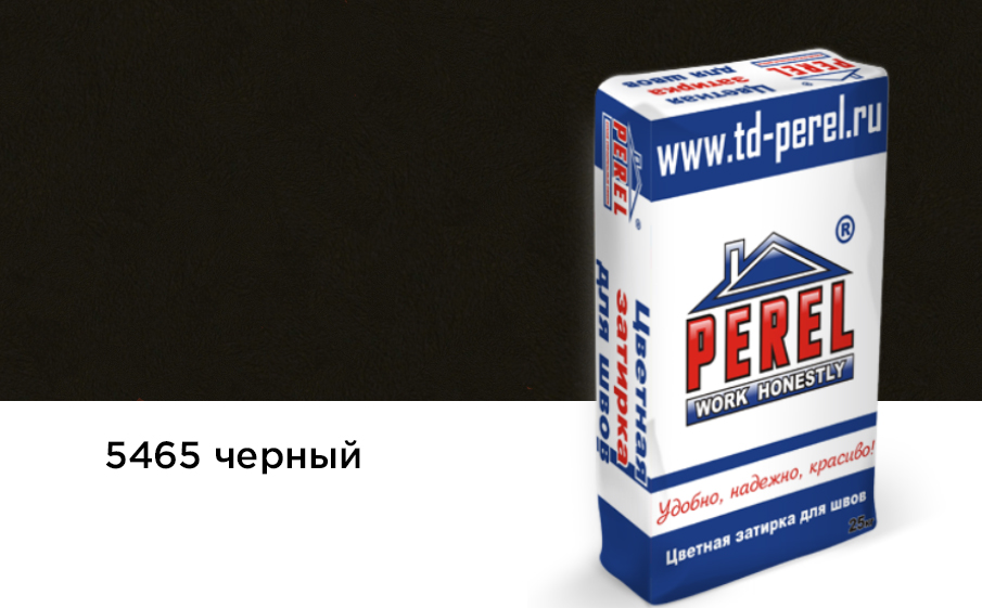 Затирка для швов Perel RL 5465 черная зимняя, 25 кг