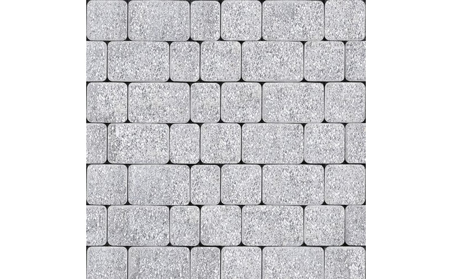 Плитка тротуарная SteinRus Инсбрук Альт Б.1.Фсм.6, Old-age, белый, толщина 60 мм