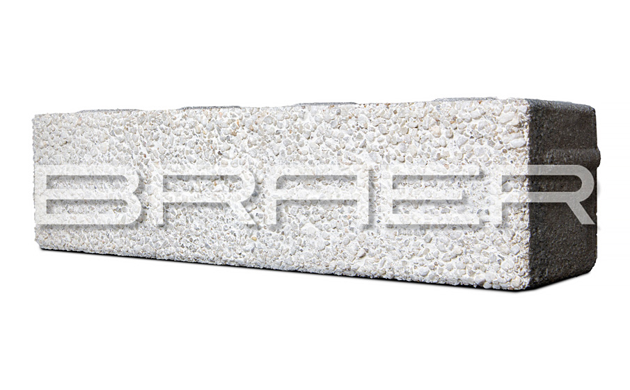 Плитка тротуарная BRAER Ригель 2.0 Select Мрамор, 320*80*60 мм