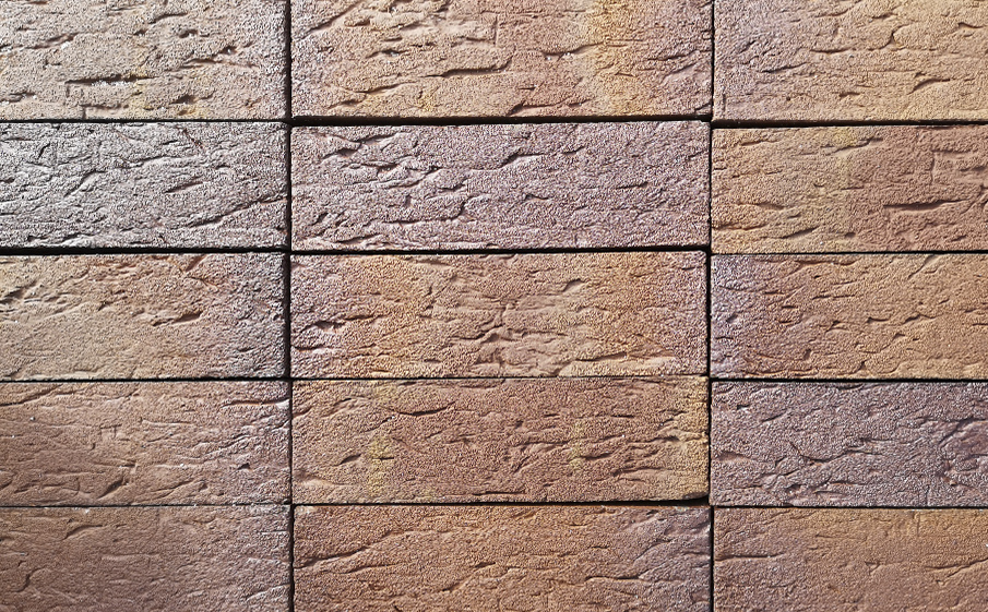 Кирпич клинкерный Muhr 04 Rotbraun-bunt рустик, 240*115*71 мм