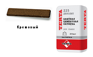 Затирка для швов TERTA Деколит кремовая, 25 кг