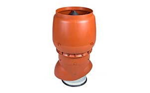 Изолированный вентиляционный выход Vilpe® XL - 250/ИЗ/500 кирпичный + колпак