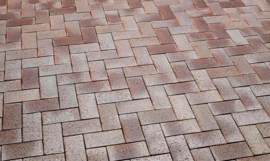 Клинкерная брусчатка Feldhaus Klinker DF P409 gala ferrum, 240*118*52 мм
