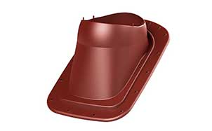 Проходной элемент Vilpe® CLASSIC VINO 2K красный, 433*276 мм