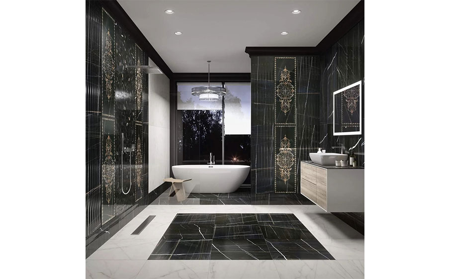Керамогранит KERAMA MARAZZI Греппи белый лаппатированный обрезной, 600*600*9 мм