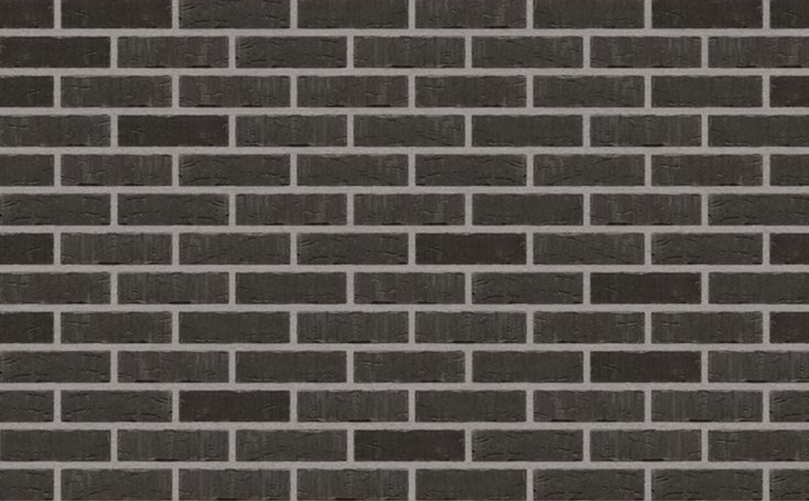 Клинкерная плитка под кирпич Feldhaus Klinker NF 14 R855 amena geo nero 240*71*14 мм
