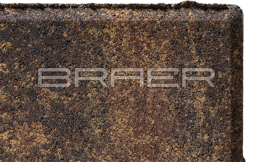 Плитка тротуарная BRAER Ригель 2.0 Color Mix Мальва 320*80*60 мм