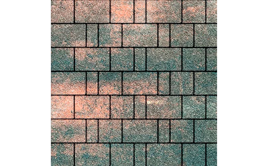 Плитка тротуарная SteinRus Бергамо А.6.Псм.4 Native, ColorMix Штайнрус, толщина 40 мм