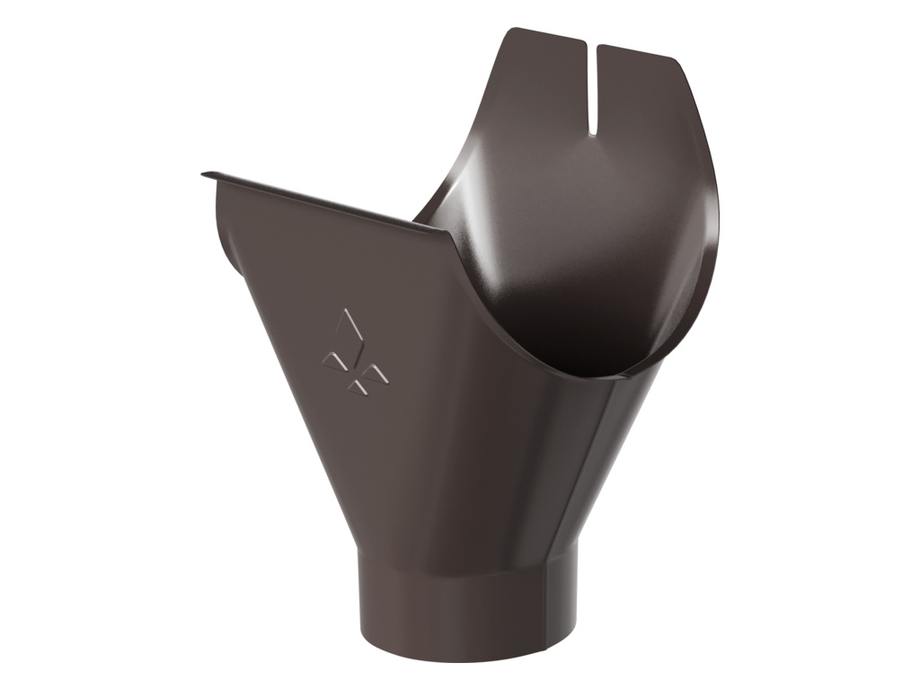 Воронка желоба Aquasystem PE dRain RR 32 D 125/90 мм