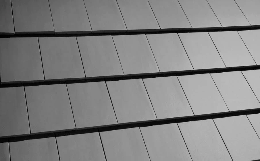 Керамическая рядовая черепица Cobert Логика Плана сланцевый
