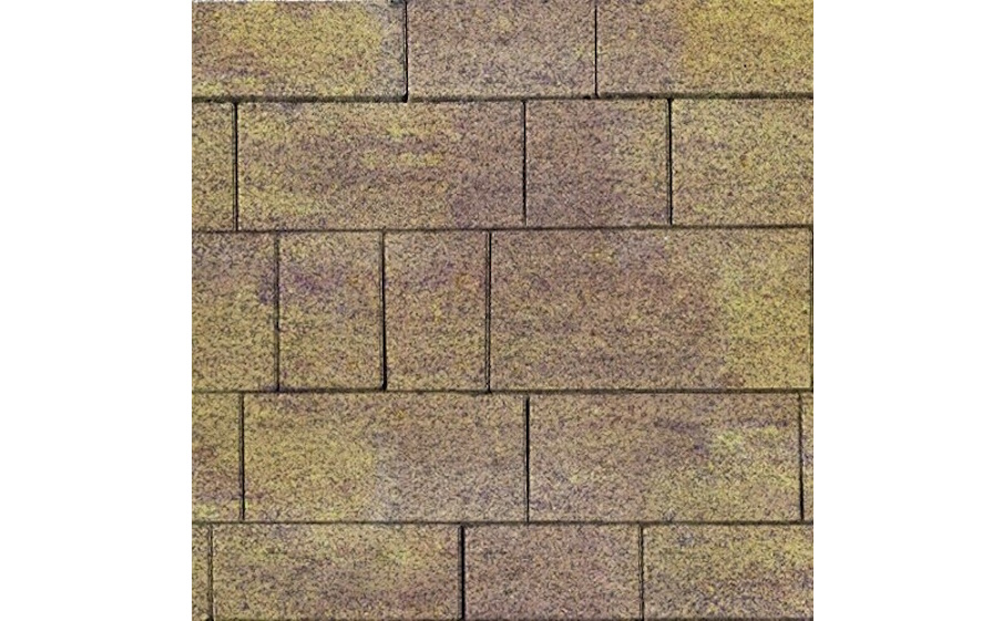 Плитка тротуарная SteinRus Инсбрук Тироль Б.4.Псм.6, Native, ColorMix Тоскана, толщина 60 мм