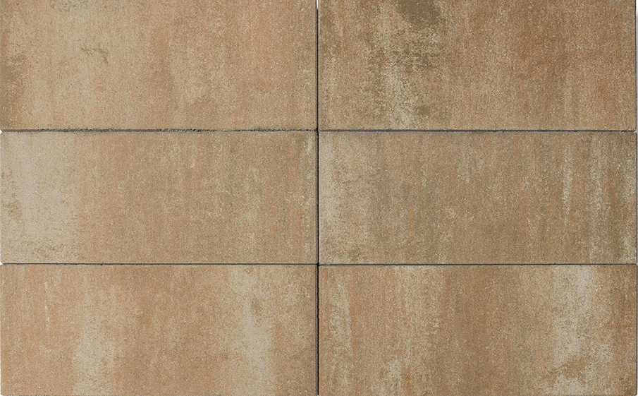 Плитка тротуарная BRAER Сити Color Mix Плато, 600*300*80 мм