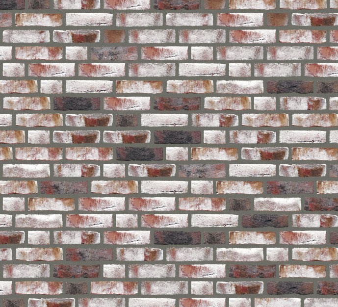 Плитка Roben Geestbrand Grauweiss-bunt, 240*71*14 мм