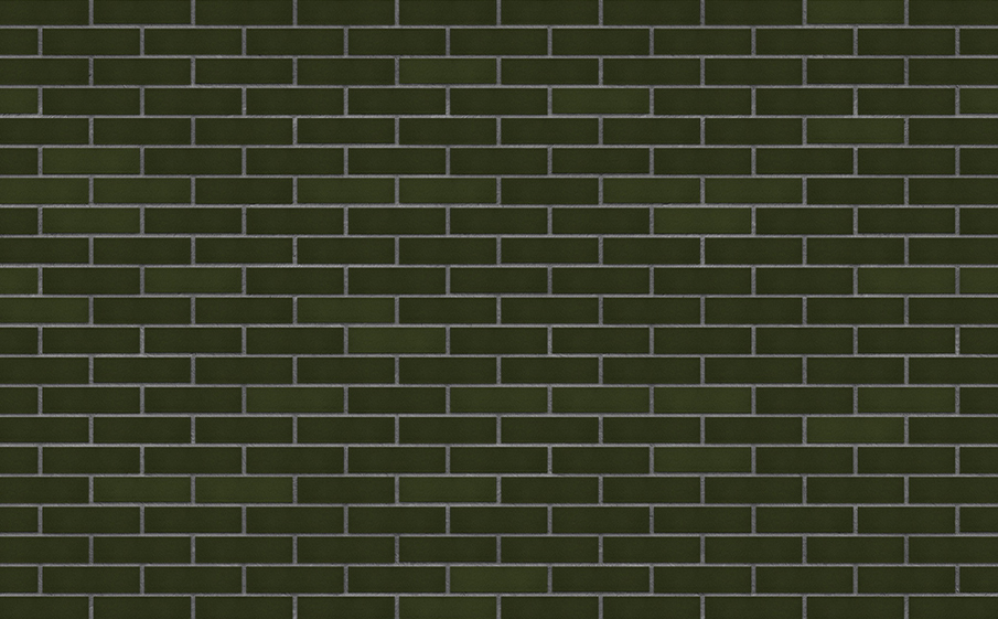 Клинкерная плитка под кирпич King Klinker Free Art 25 Green hills, 250*65*10 мм