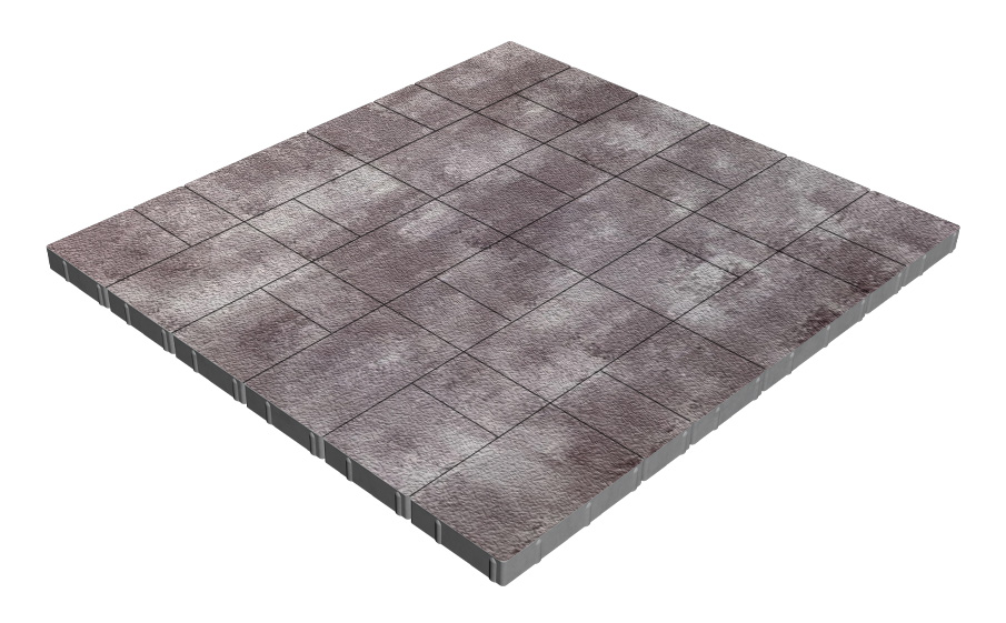 Плитка тротуарная SteinRus Новый город А.7.Фсм.4, Native, Мокко, толщина 40 мм