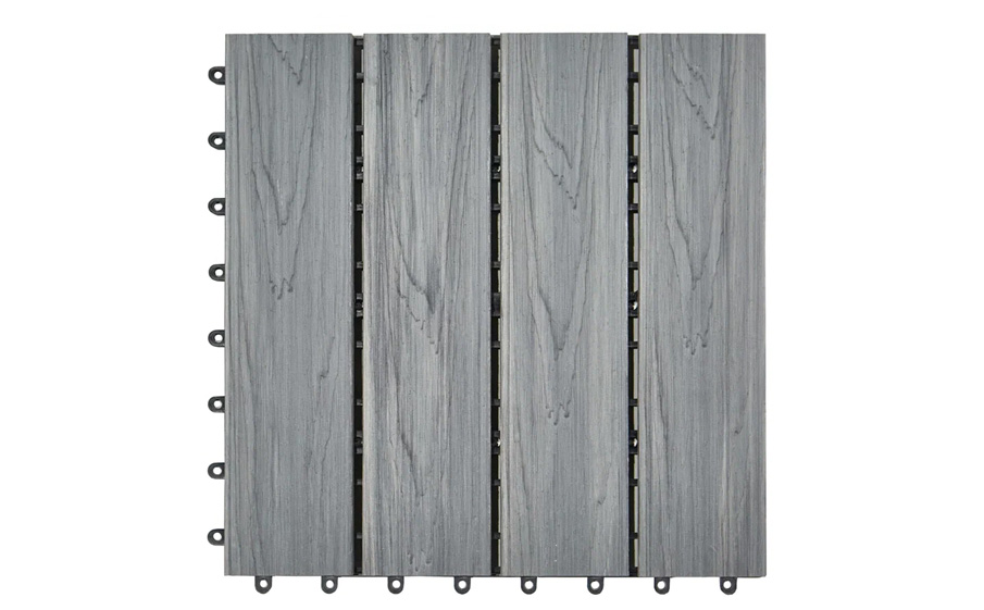 Садовый паркет современный CM Гарден (CM Garden) Патина серая (Patina Grey), 300*300 мм