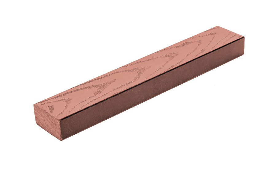 Брус Grand Line массив тиснение 50*30 мм Терракот, 4 м