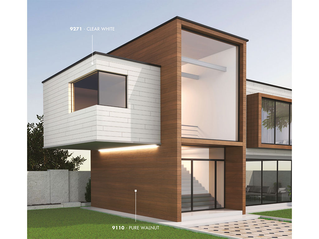 HPL-панель Greenlam Colours SUD 9271/274 Clear White односторонняя, 3050*1300*8 мм