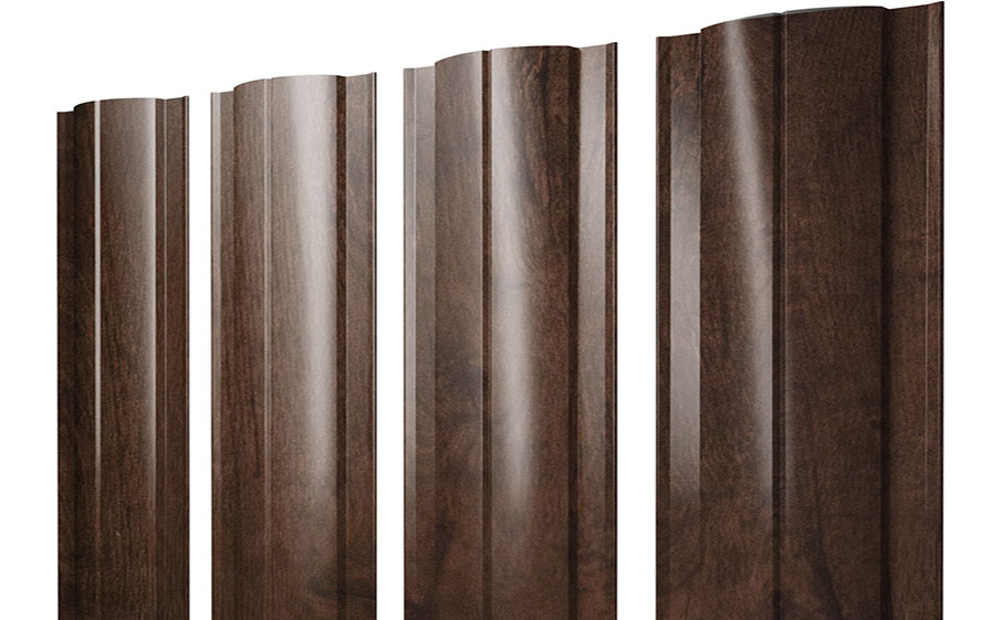 Штакетник Круглый Print Premium Antique Wood