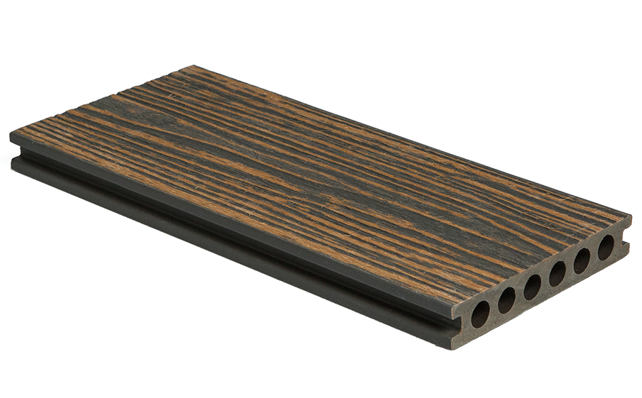 Террасная доска CM (CM Decking) Зебрано (Zebrano) Графит, 3000*138*23 мм