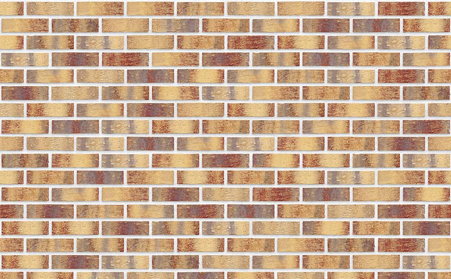 Клинкерная плитка угловая King Klinker Old Castle Rainbow brick HF15, 240*71*115*10 мм
