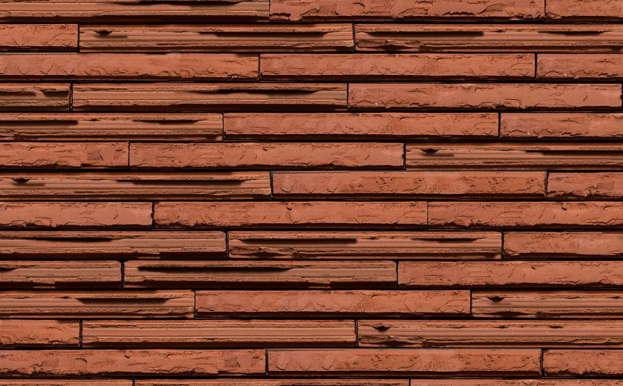 Кирпич ригельный Terca Cassia Rood, 400*95*48 мм