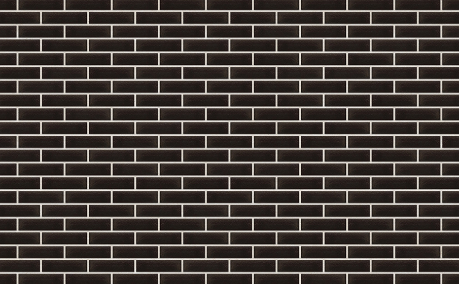 Клинкерная плитка под кирпич King Klinker Free Art 17 Onyx black, 250*65*10 мм