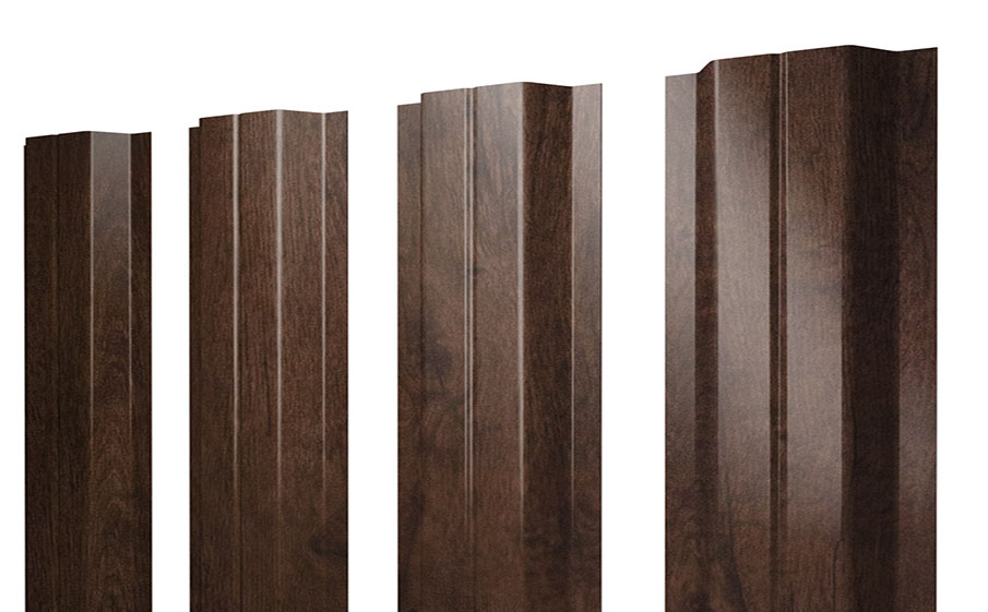 Штакетник П-образный В Print Premium Antique Wood