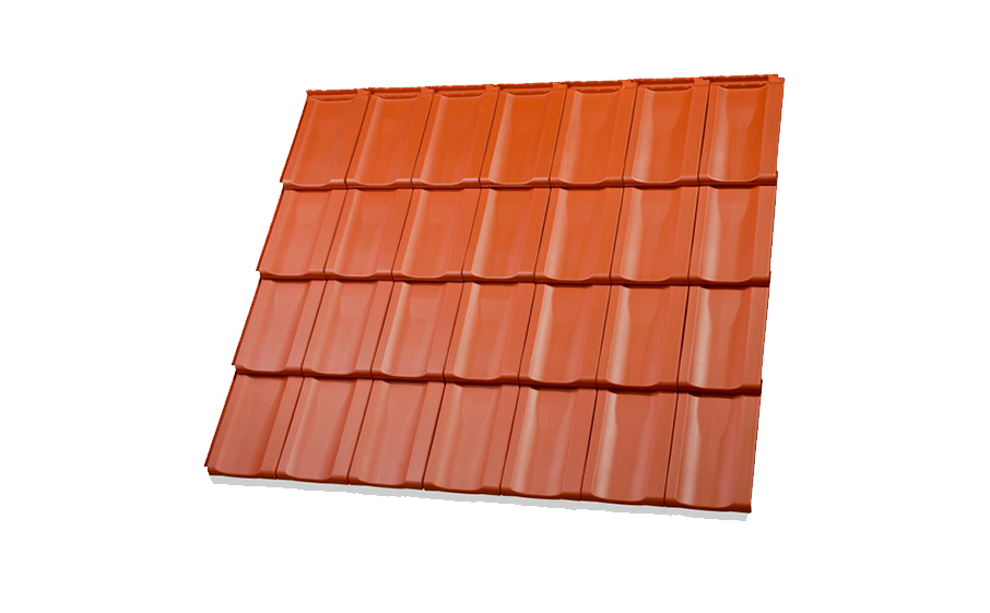 Керамическая черепица рядовая Jacobi Z10 натуральный красный