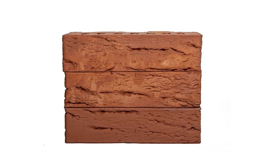 Кирпич клинкерный ТМ Kerma Premium Klinker красный рустик 250*85*65 мм