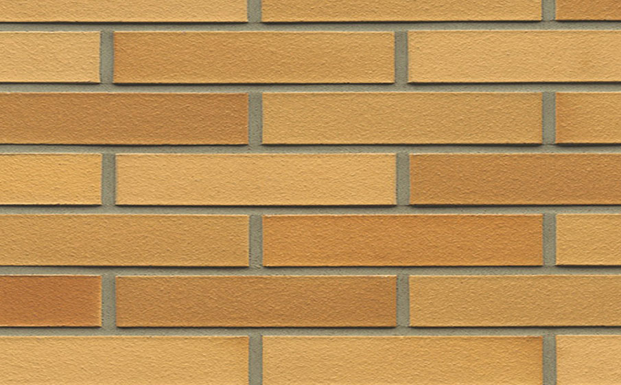 Кирпич клинкерный Westerwaelder Klinker Nr 01EG Niederlausitzer Gelb Edelglanz, 290*60*52 мм