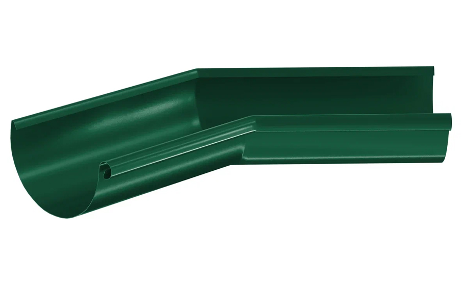Угол желоба внутренний Aquasystem 135 градусов PURAL RAL 6005 для системы D 125/90 для системы D 125/90для системы D 125/90зеленый