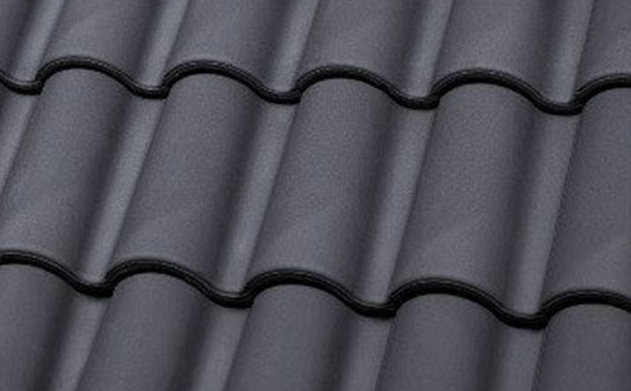 Керамическая черепица рядовая La Escandella Large Mixed, Slate