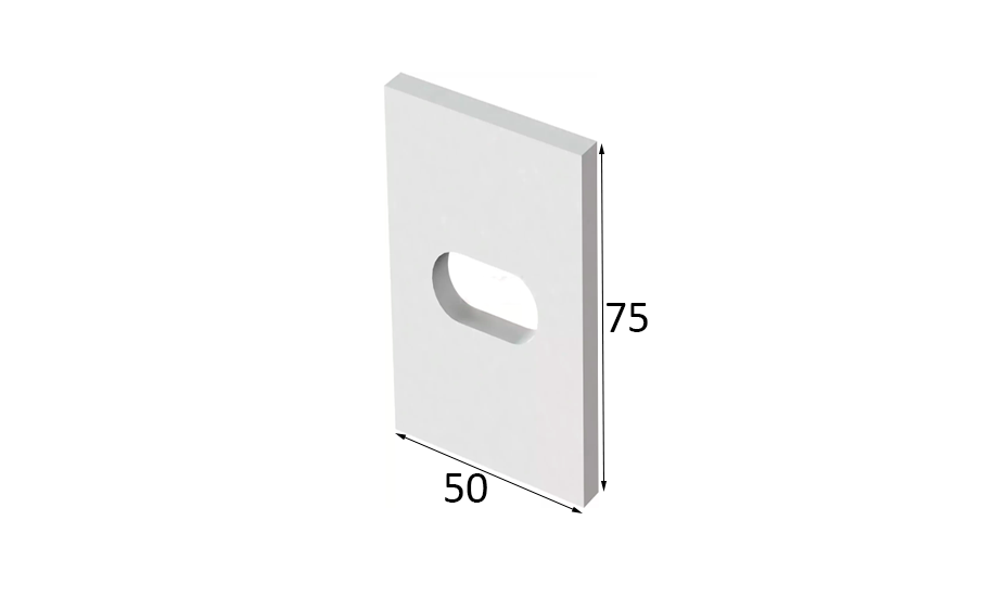 Термомост для кронштейнов UTECH (HILTI) Light VFH 2.0, MFT-ISO M, 50*75*5 мм