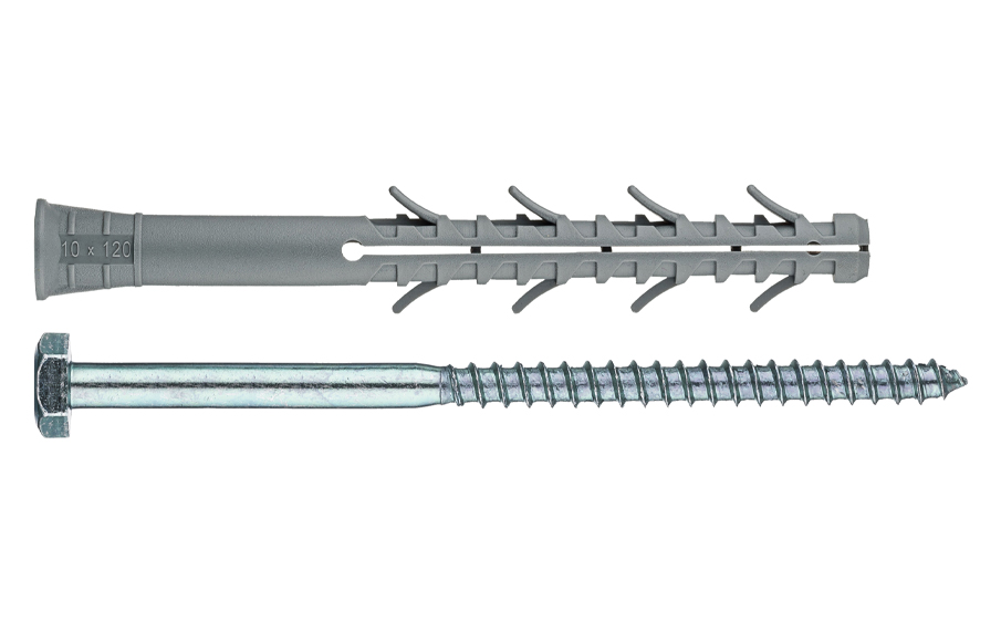 Фасадный дюбель TSX-S TECH-KREP, 10*120 мм, 50 шт/уп, 14 упаковок