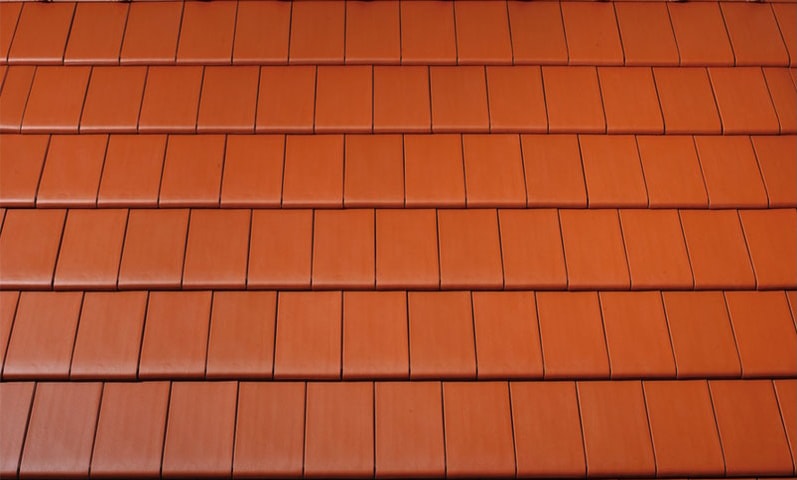 Керамическая черепица рядовая TONDACH Figaro red engobe