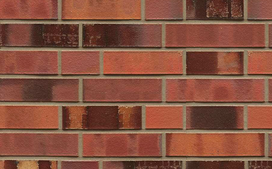 Кирпич клинкерный Muhr 18 Lachsbraun geflammt гладкий, Spalter NF, 240*55*71 мм