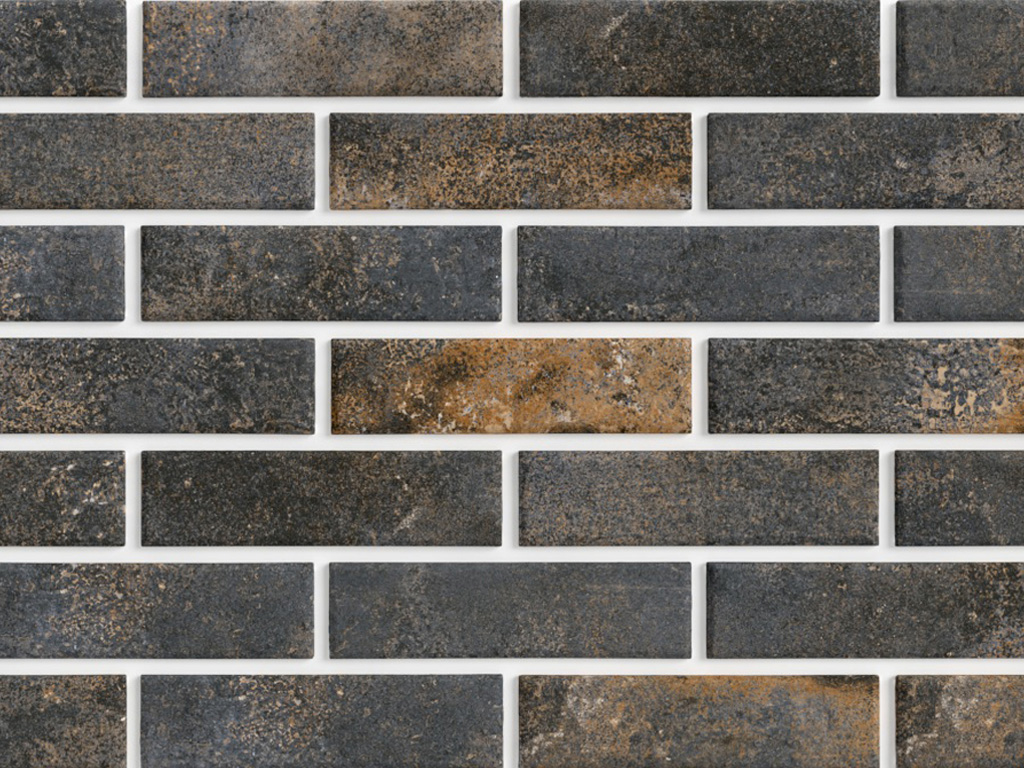 Клинкерная плитка под кирпич BestPoint Exclusive Metal Dark, 245*65*8,5 мм