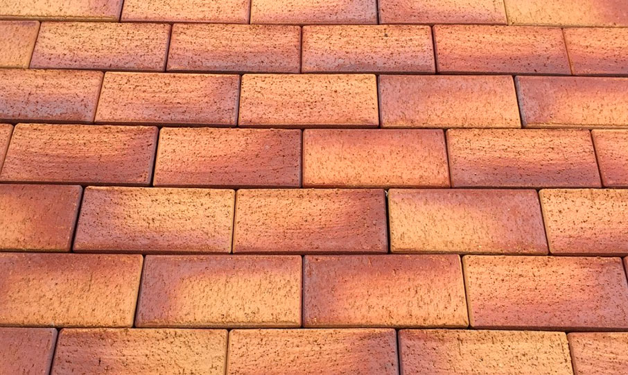 Тротуарная клинкерная брусчатка Feldhaus Klinker KF P249 KF areno ferrum 200*100*45 мм