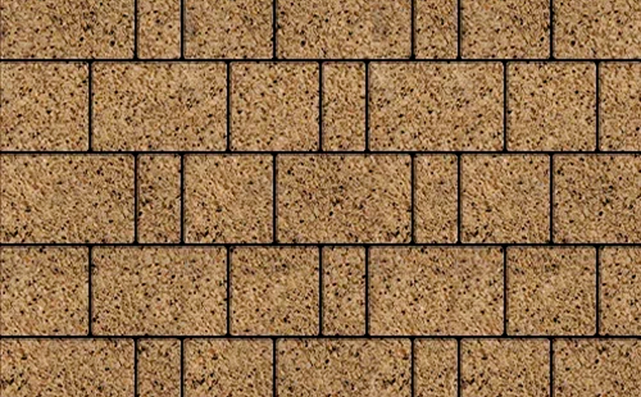 Плитка тротуарная SteinRus Bergamo А.6.Псм.4 Backwash, Истра, толщина 40 мм