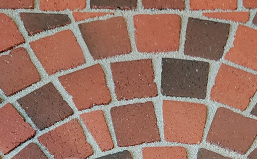 Клинкерная брусчатка мозаичная (8 частей) ABC Recker-bunt, 240*118/60*60*52 мм
