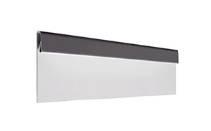 Финишная планка Aquasystem серый RR23, 2 м