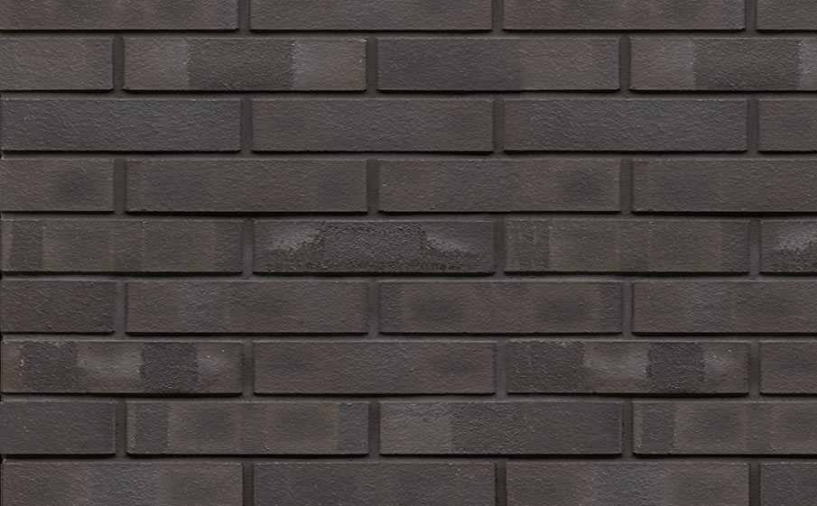 Кирпич клинкерный Muhr 05 KS Eisenschmelz Schwarzbraun Kohle Spezial гладкий, 290*60*52 мм