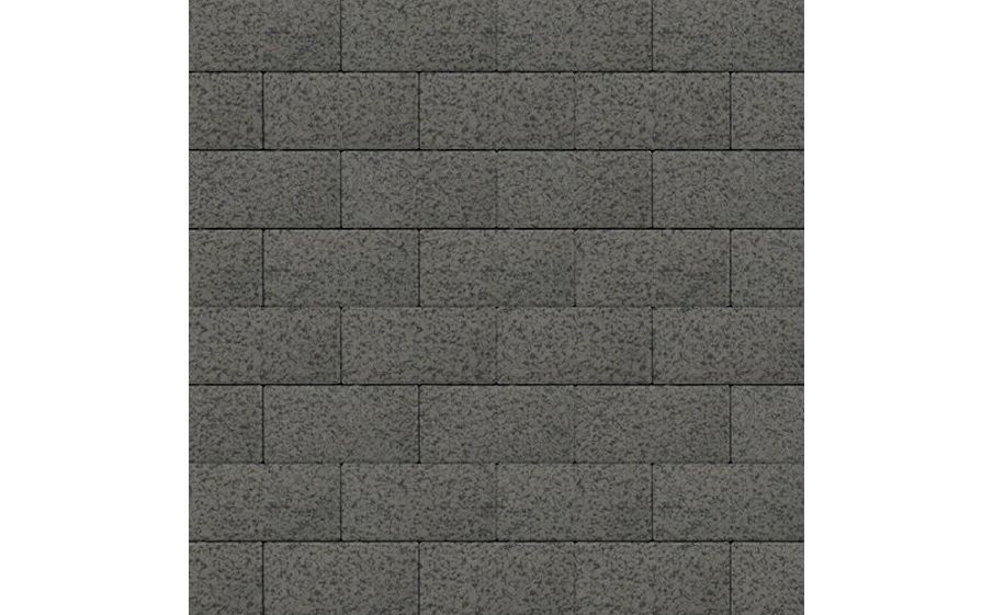 Плитка тротуарная SteinRus Прямоугольник Б.6.П.6, Native, серый, 200*100*60 мм