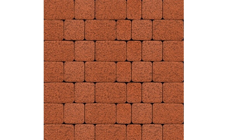 Плитка тротуарная SteinRus Инсбрук Альт Б.1.Фсм.6, Native, оранжевый, толщина 60 мм
