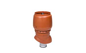 Изолированный вентиляционный выход Vilpe® XL - 160/ИЗ/500 кирпичный + колпак