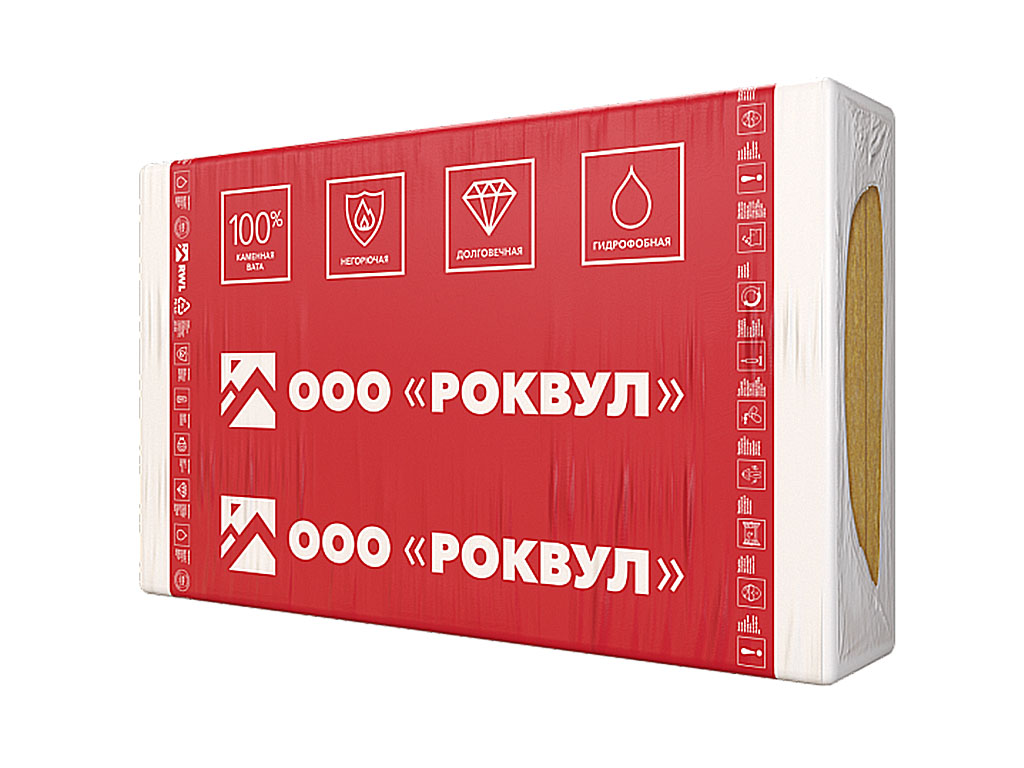 Утеплитель РОКВУЛ ФАСАД БАТТС БАЛКОН, 6 шт/уп, 1000*600*50 мм